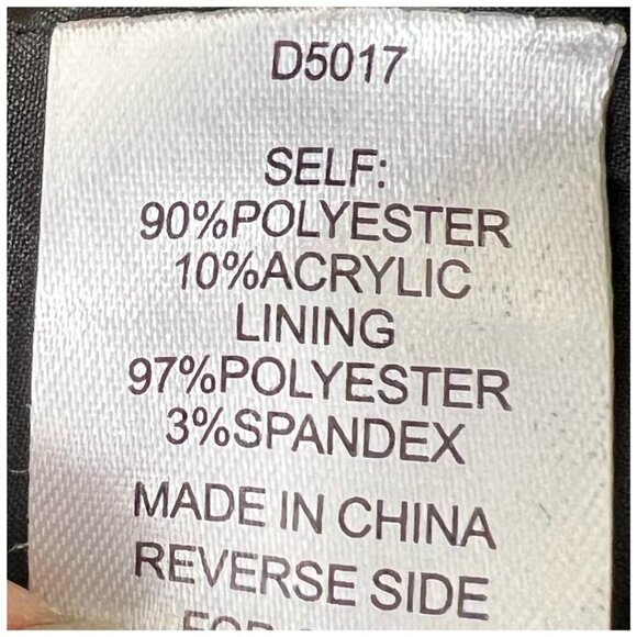 Alexia Admor Womens Black Diana Button Tweed Blazer Long Sleeve Dress Sz 8 New - Picture 9 of 11